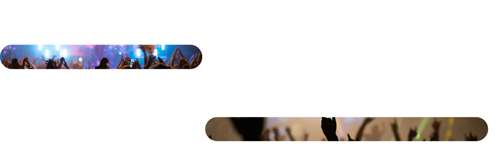 Tú disfruta el aplauso, nosotros nos encargamos de toda la magia.